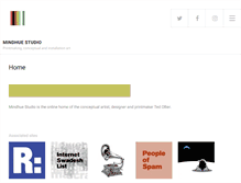 Tablet Screenshot of mindhuestudio.com